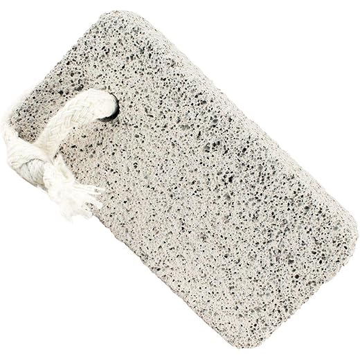 Vega Rectangle Pumice Stone, White
