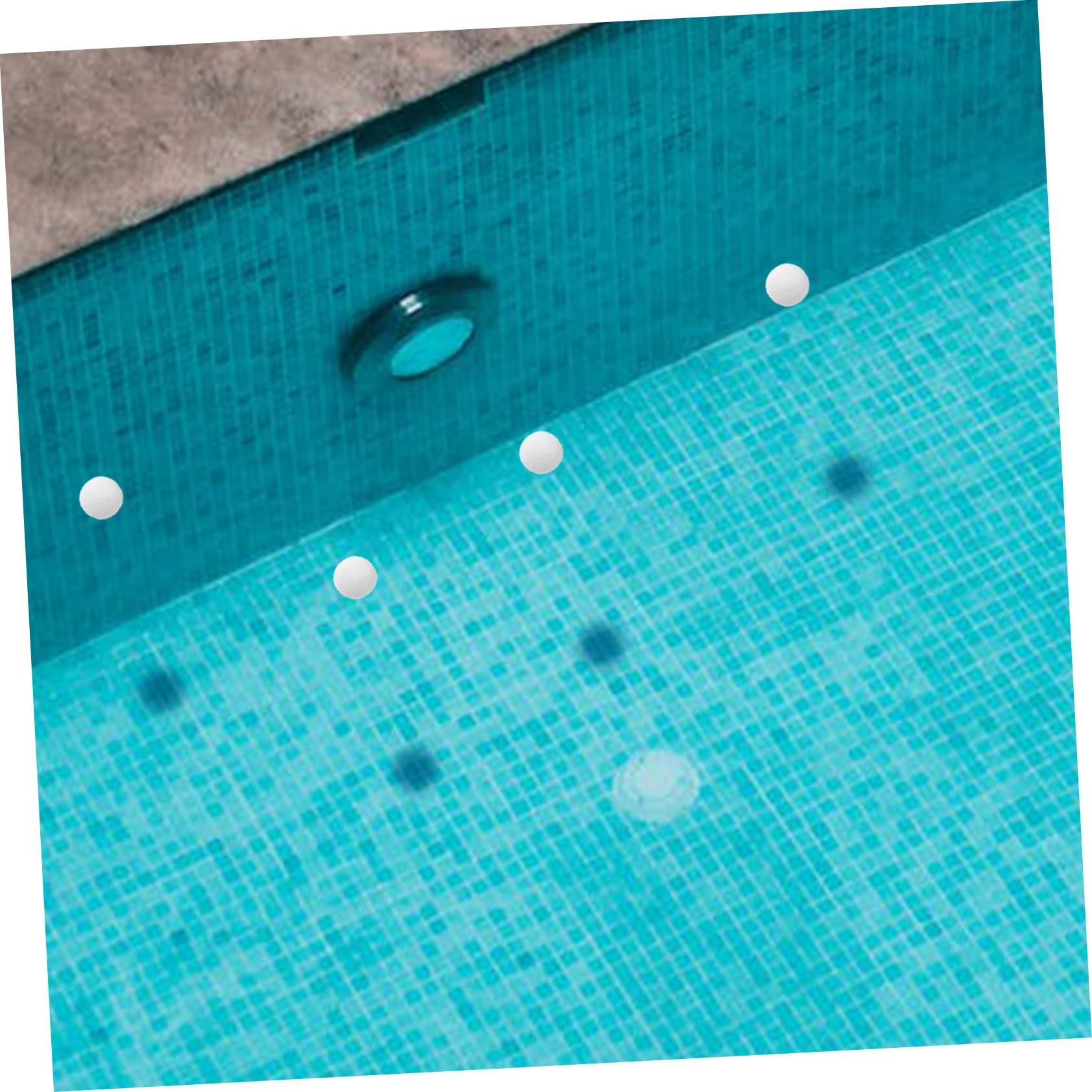 ibasenice 5 Ensembles Éponge Absorbante D'Huile Éponge Éliminatrice Boules De Piscine Éponge De Nettoyage pour Piscine Fournitures pour Aquarium Boules Filtrantes De 4 pièces * 5