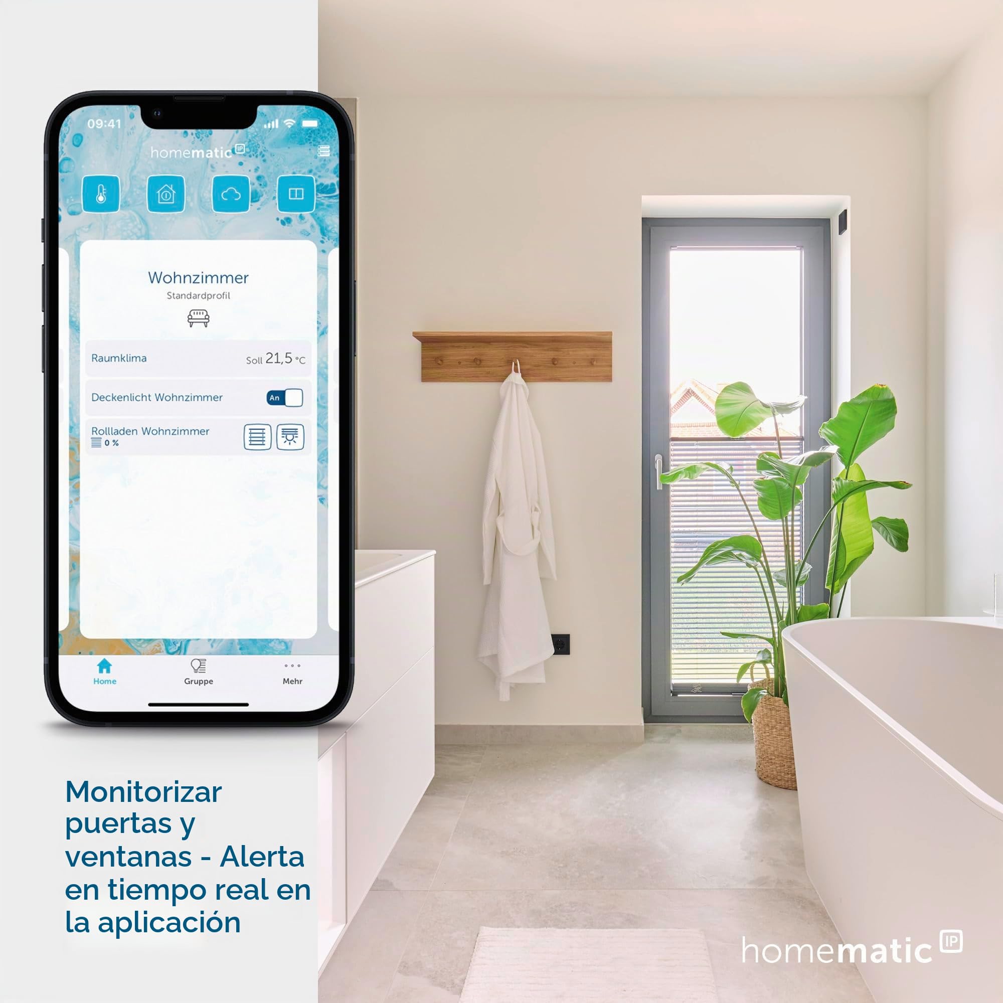 HomeMatic – Contacto de Puerta y Ventanas, 151039A0