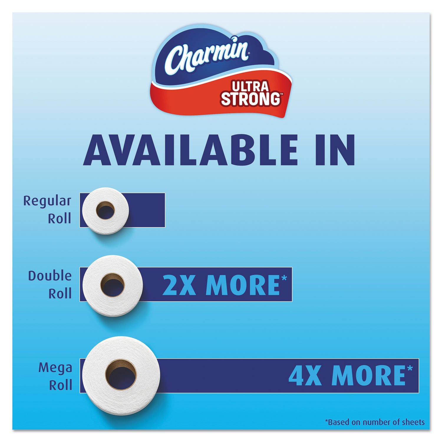 Ultra Strong Bathroom Tissue, 2-Ply, 4 X 3.92, 71 Sheets/Roll, 4 Rolls/Pack