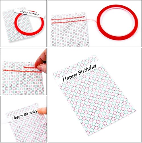 Miniatura 3 de 3L línea roja doble cara Tape 1/8"