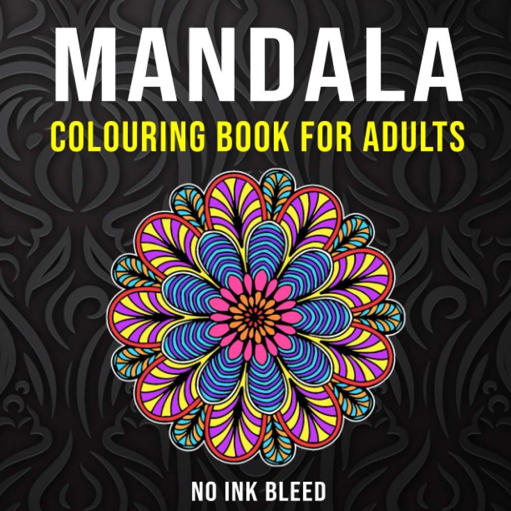 Mandala Colouring Book for Adults: 54 Different Mandalas | No Ink Bleed