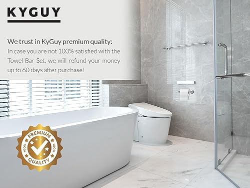 Miniatura 7 de Juego de accesorios de baño de alta calidad, kit completo de accesorios de baño, fácil de instalar, toalla de baño, jabón y soporte de papel