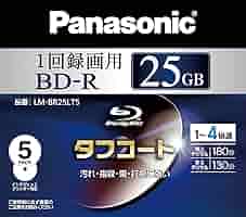 Amazon.co.jp: パナソニック ブルーレイディスク 録画用4倍速