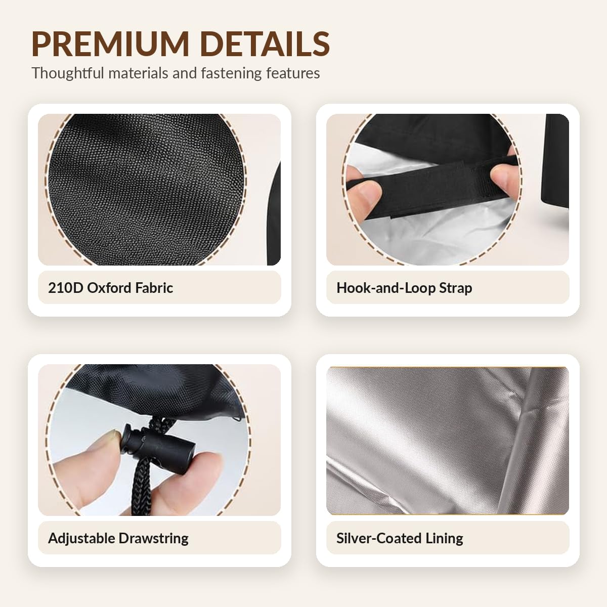 Funda Barbacoa Impermeable para Campingaz Class 3 L 2014-2014 | Cubierta Barbacoa de Gas Cubierta BBQ de Parrilla Protector Funda BBQ Exterior Anti Viento Polvo Humedad Resistente Sol Nieve