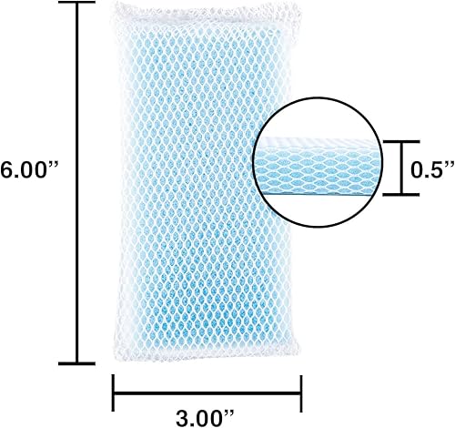 Miniatura 5 de NuValu Esponjas de malla multiusos para limpieza de cocina, esponjas de colores surtidos (paquete de 6)