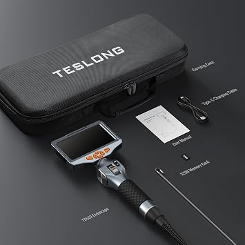 Teslong TD500 3.9mm Articulating Borescope for Automotive Engine Inspection