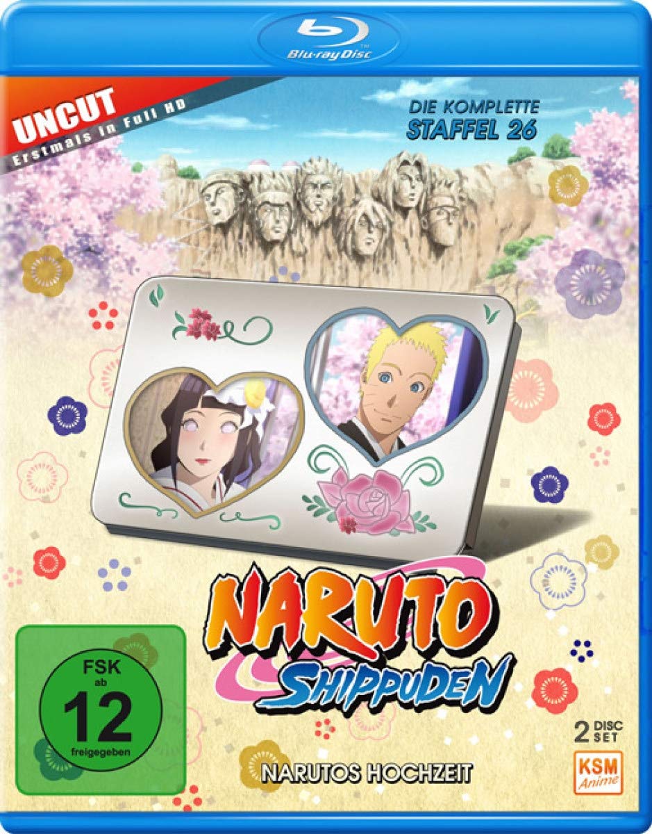 Naruto Shippuden - Staffel 26 Blu-ray Set Narutos Hochzeit (Folgen 714-720)