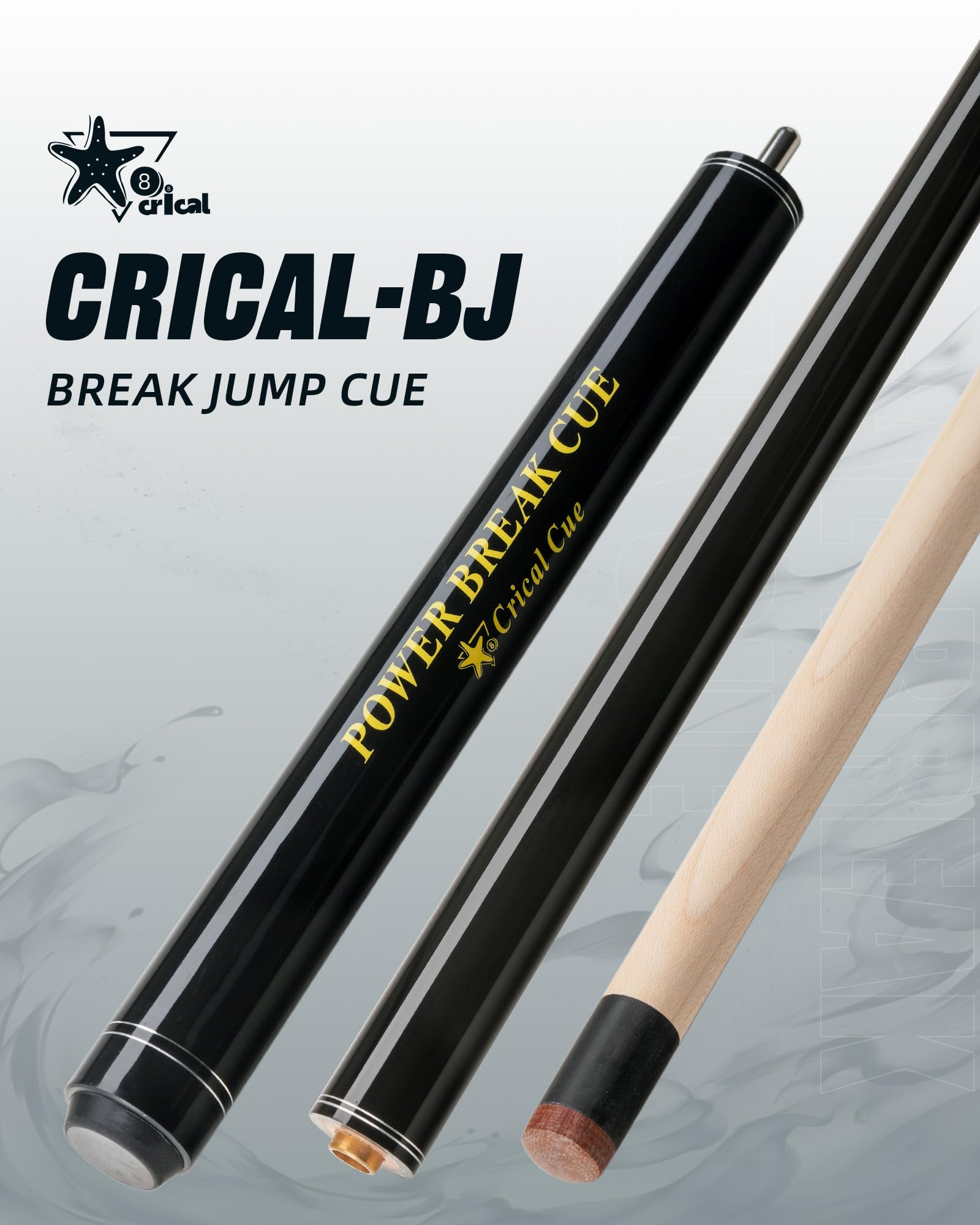 Amazon.com : CRICAL Heavy Hitter Jump Break Cue, 3-Piece 54.3-Inch