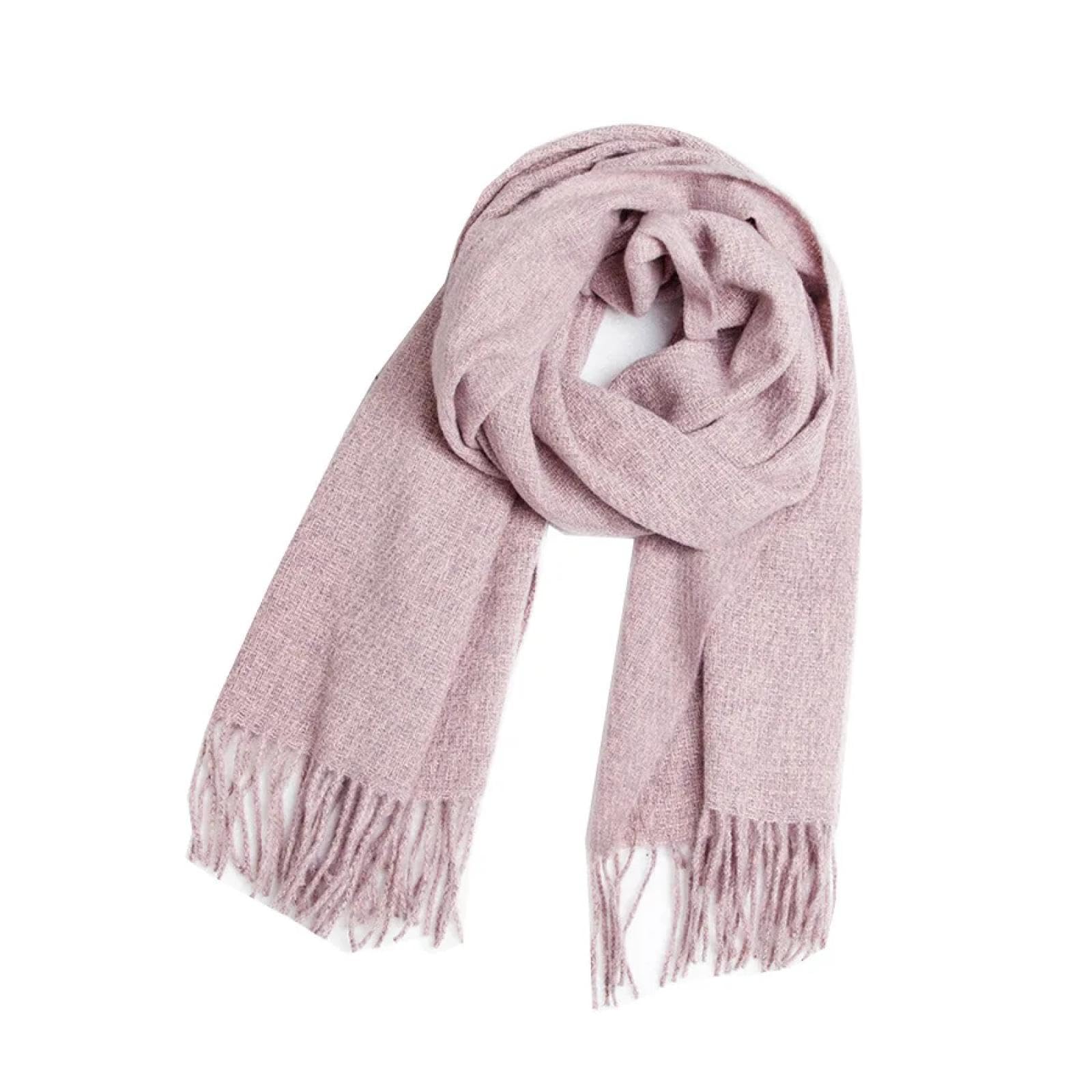 Schals Tücher Halstuch Scarf Damen Winterschal Fühlen Sie Sich Quaste Schal Wraps Weiche Warme Decke Schals Luxus Weibliche Schal Wrap Hijab