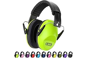 Dr.meter Kids Ear Muffs: 27.4SNR Noise Cancelling Headphones for Kids