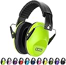 Dr.meter Dr.meter Ear Muffs for Noise Reduction: 27.4SNR Noise Cancelling Headphones for Kids Adults, EM100 Adjustable Hearing Protection Earmuffs for Monster Jam, Autism Sensory, Concerts, Fireworks
