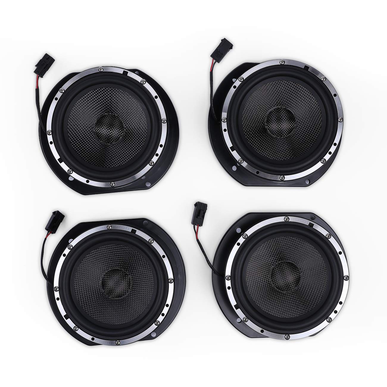 Buy Light Harmonic Tesla Model S Premium Sound System Stereo Kit x2 Front Door Speakers w/LMF