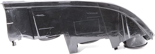 Miniatura 6 de HEADLIGHTSDEPOT Faros delanteros halógenos de carcasa negra compatibles con Chevrolet Impala 2000-2005, incluye faros delanteros izquierdo del lado