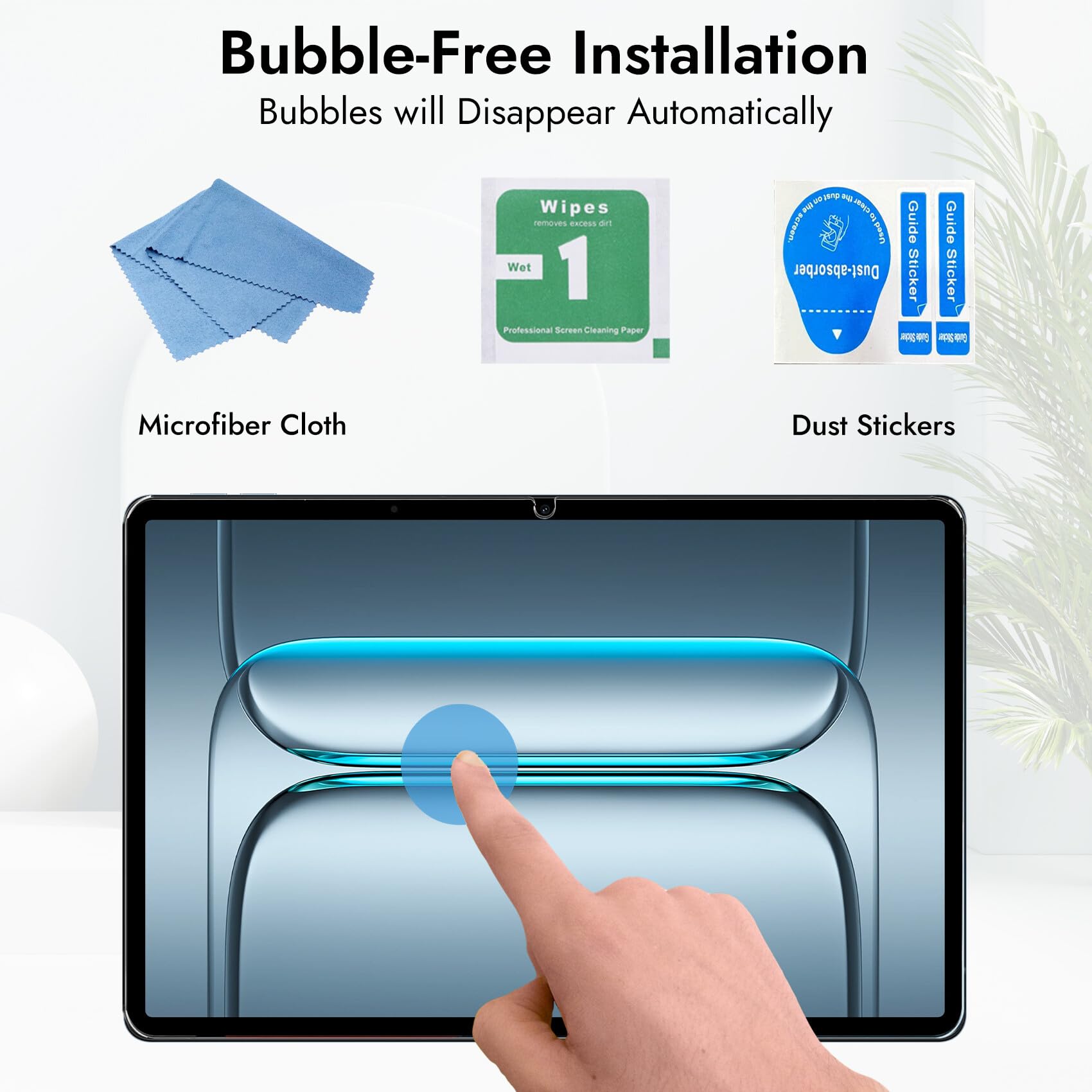 Robustrion Tempered Glass for OnePlus Pad Lite 11" Screen Protector, 1 Pack — Amazon image 4
