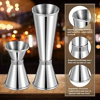 Amazon.com: Amyhill 12 件組調酒器6 入2 盎司1 盎司(約28.3