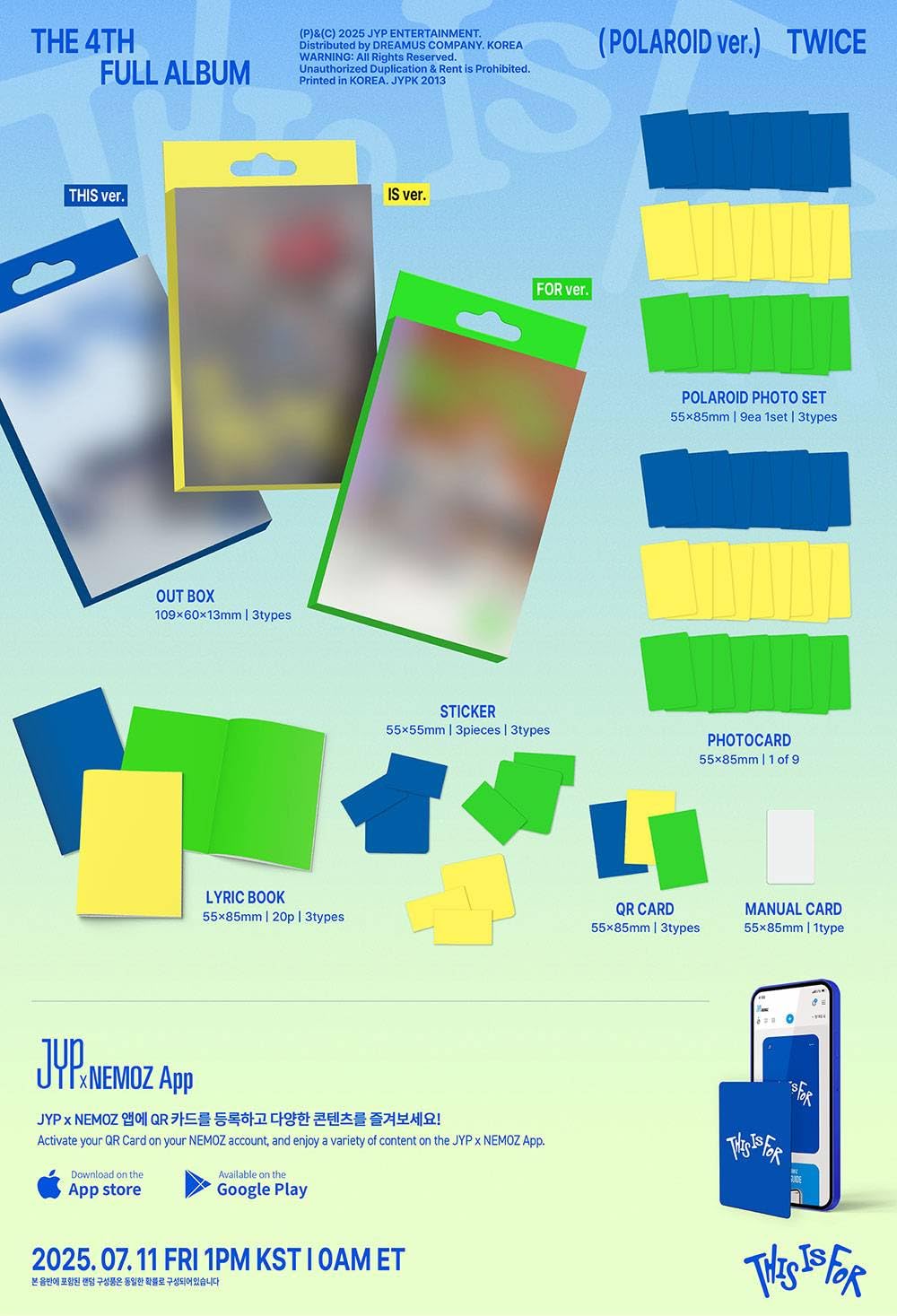 Amazon.co.jp: TWICE (トゥワイス) - 4th Album [ THIS IS FOR