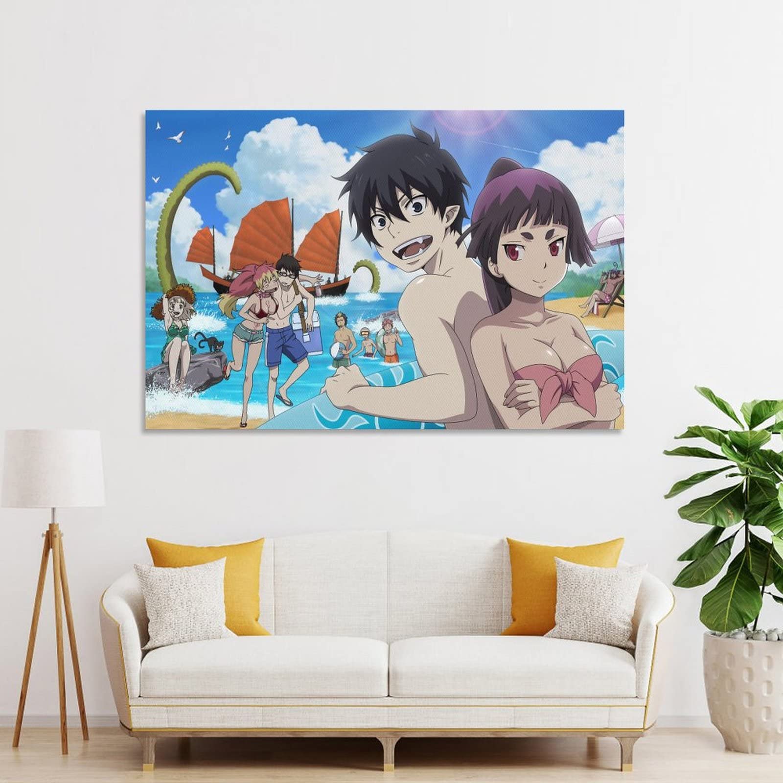 Amazon.co.jp: アニメ HD ポスター キャラクター (3) 青の祓魔師の壁紙