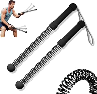 Ropeless Battle Ropes for Home Workout, Cordless Air Battle Ropes, Home Fitness, Exercise, Workout & Strength Training Equipment for Men, Women, Adults, Calorie Burning (Black)