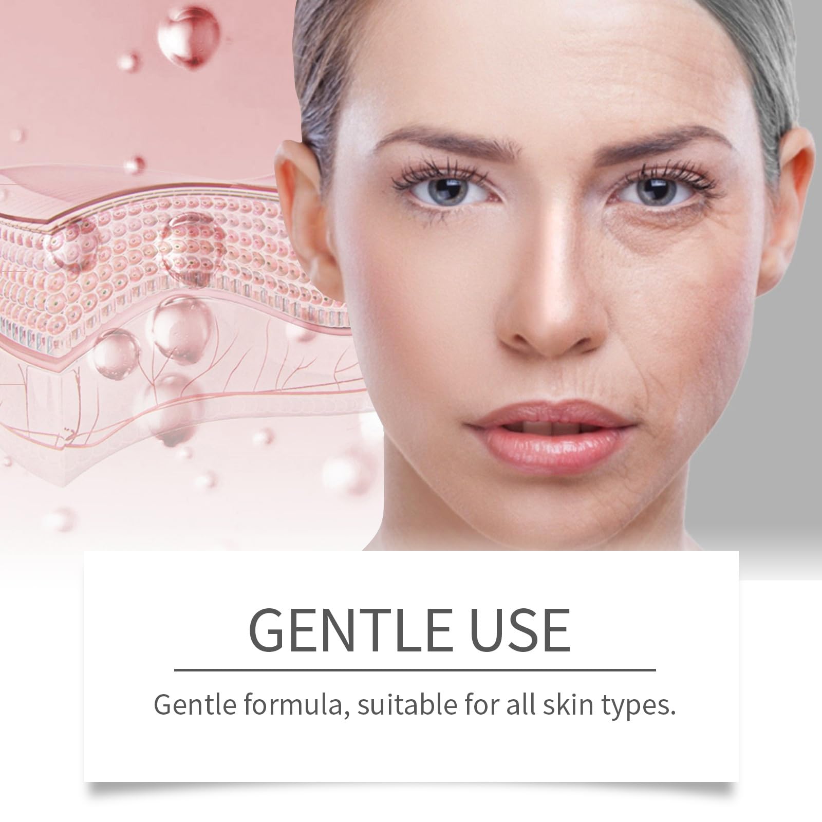 Micro Infusion System per Viso, Sistema di Micro Infusione per Labbra, Sistema Viso Glamour con Siero, per Tutti i Tipi di Pelle, con 3 Bottiglie di Serum e 1 Rullo