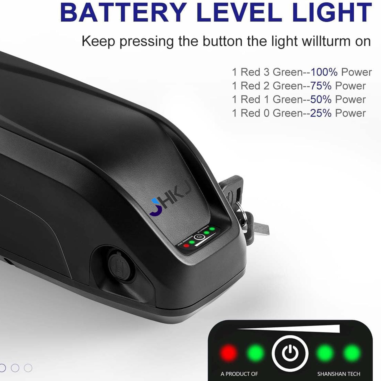 Akumulator litowo-jonowy 36V Akumulator litowo-jonowy 48V Akumulator litowo-jonowy 10,4Ah 13Ah 15,6Ah do zestawów silnikowych 750W 500W 350W 250W z bezpieczną blokadą i ładowarką