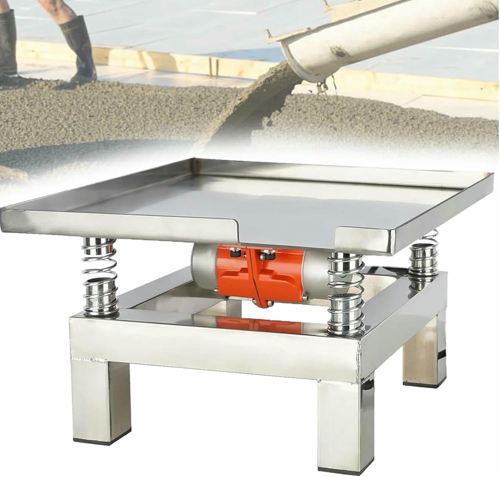 Banc d'essai de vibrations anti-bulles avec plateau en acier inoxydable durable
