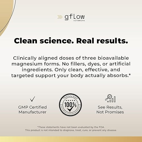 Miniatura 6 de Magnesio 3 en 1 malato de magnesio, glicinato y óxido en una fórmula para dormir y calmarse  Fabricado en los Estados Unidos