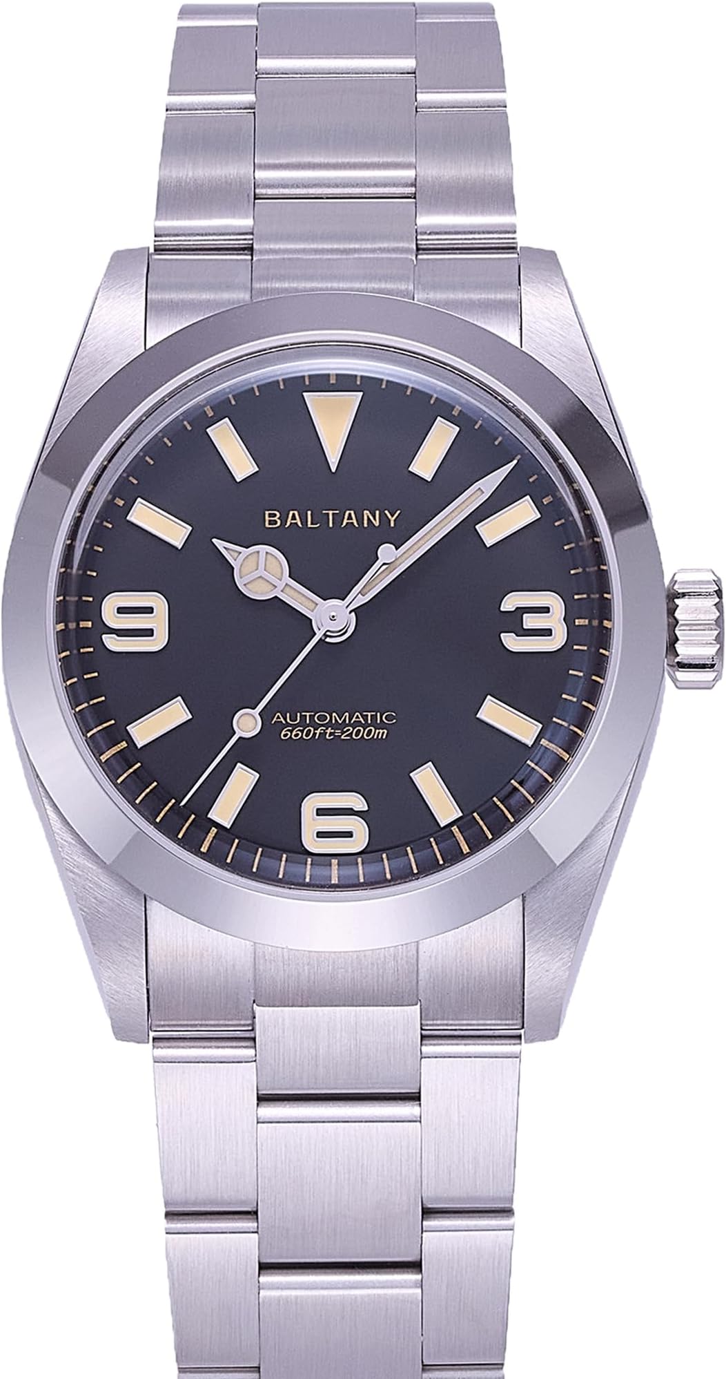 Baltany Watches for Men, Classic Homage Sports Watch, GADA Automatic Watch for Everyday use