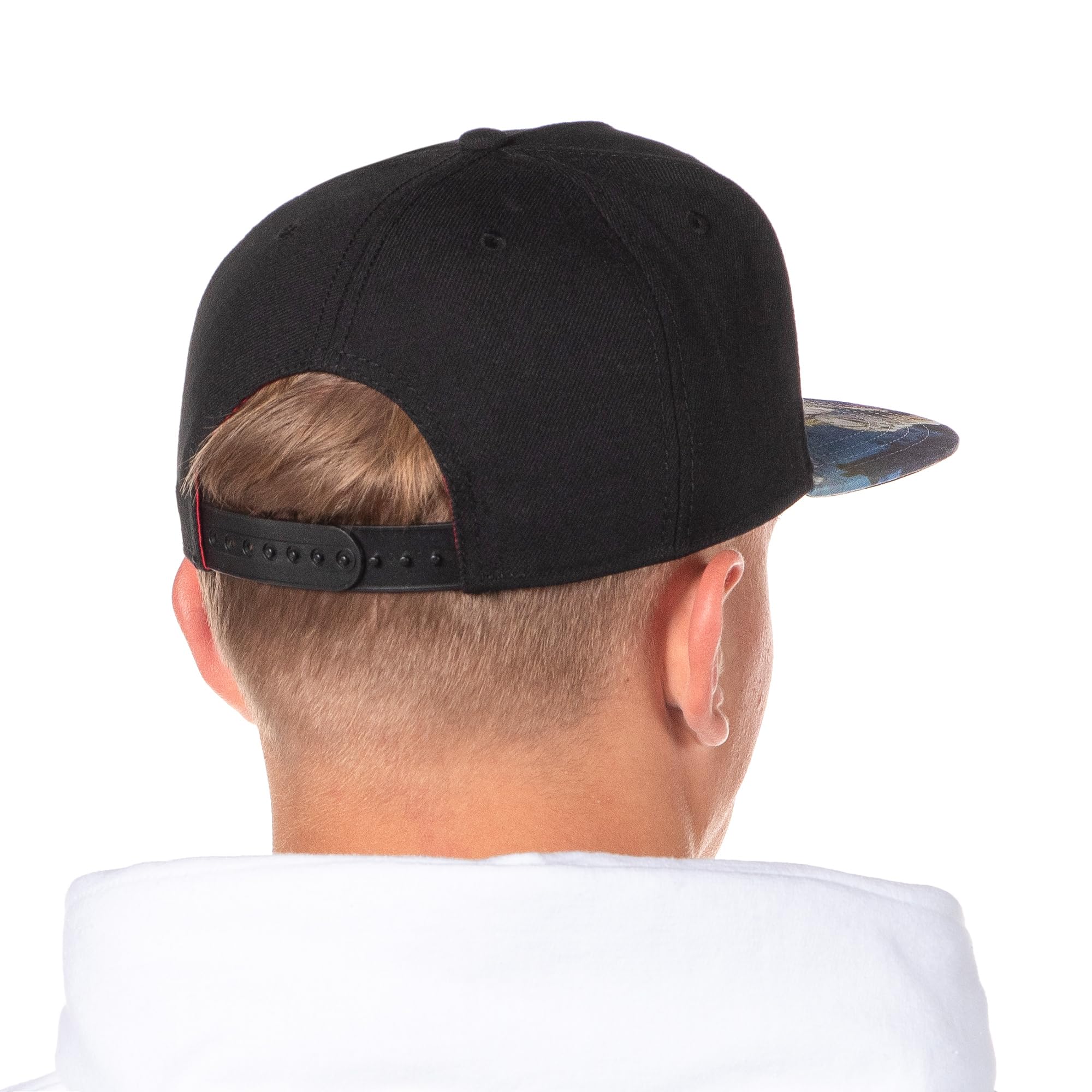 JoJo's Bizarre Adventures - Gorra bordada ajustable para adultos, diseño de personajes OSFM, color negro
