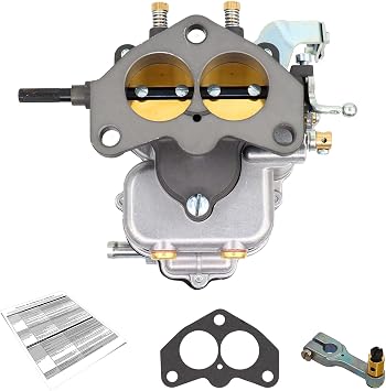 New 2 Barrel Carburetor for Holley 94 Model Carburetor for 1932-1953 Ford Trucks Flathead LongShaft V8 engines 2 Barrel Carb Manual/Mechanical Choke