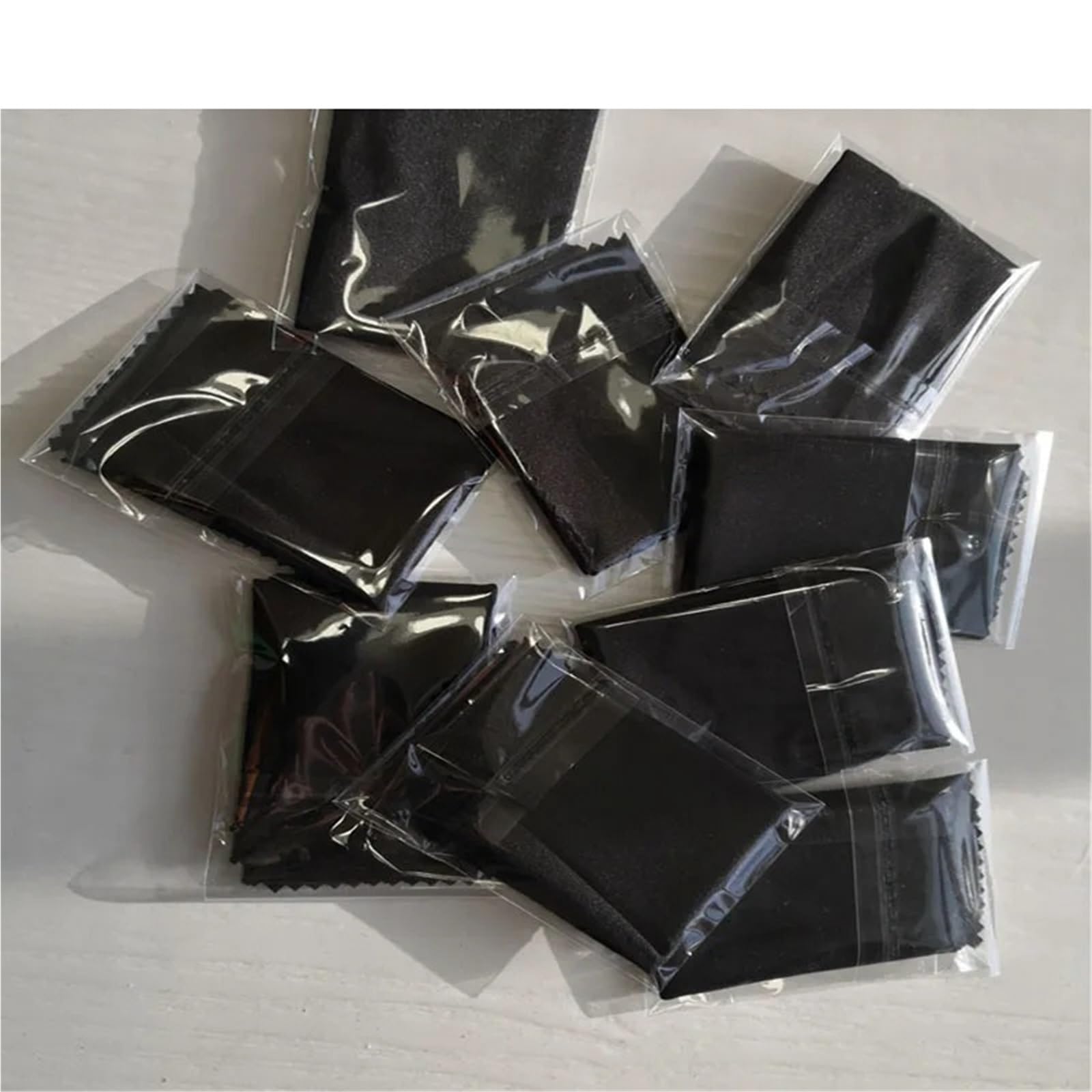 PañOs De Limpieza 100 Uds. Paño de Limpieza for Lentes 15x15CM, Gafas Sol Microfibra, cámara, toallitas for Plumero