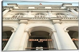 The Indian Museum is the largest and oldest museum Kolkata India Canvas Wall Art Decor Paintings Pictures for Bedroom Wall Decor Above Bed Living Room Wall Decoration Bathroom Office Artwork