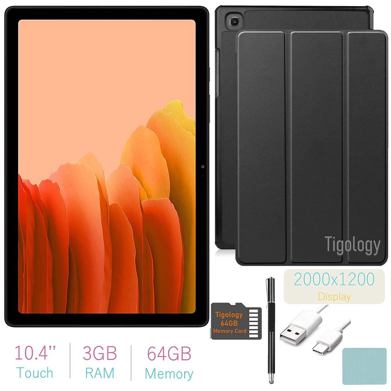 Amazon.com : 2020 Samsung Galaxy Tab A7 10.4'' (2000x1200) TFT