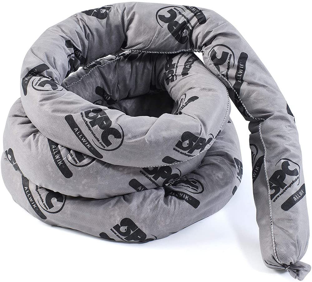 Calzini Assorbenti per Tutti I Prodotti, 76mm x 1.22m, Grigio, Lotto 12