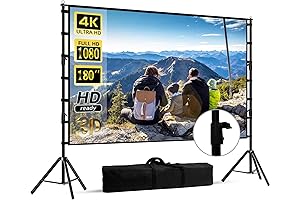 HUANYINGBJB 180” Giant Projector Screen for Outdoor Movie Night