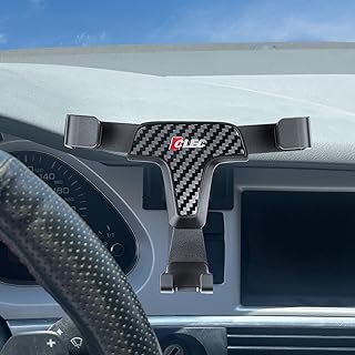 For A6 C6 2004-2011 Mobile Phone Holder, for Vertical Use Only (Carbon Fibre Grain)