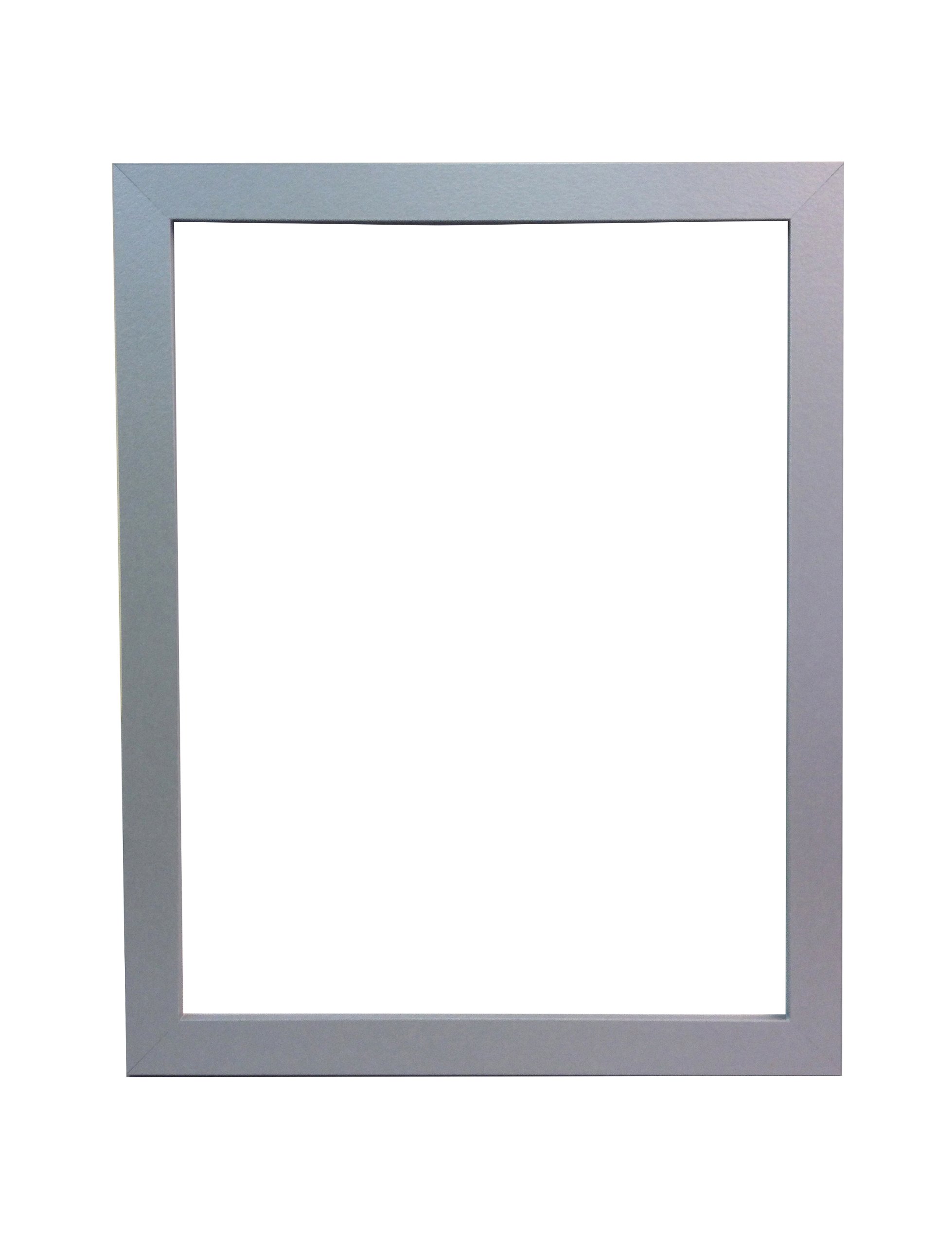 Frames By Post Silver H7 Picture Photo Frame 18 X 12 Plastic Glass