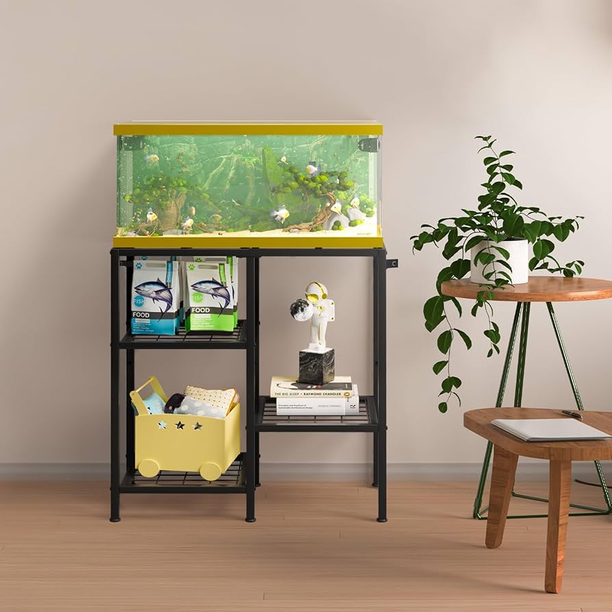 Aquarium Stand 20 Gallon, Metal Fish Tank Stand, Aquarium