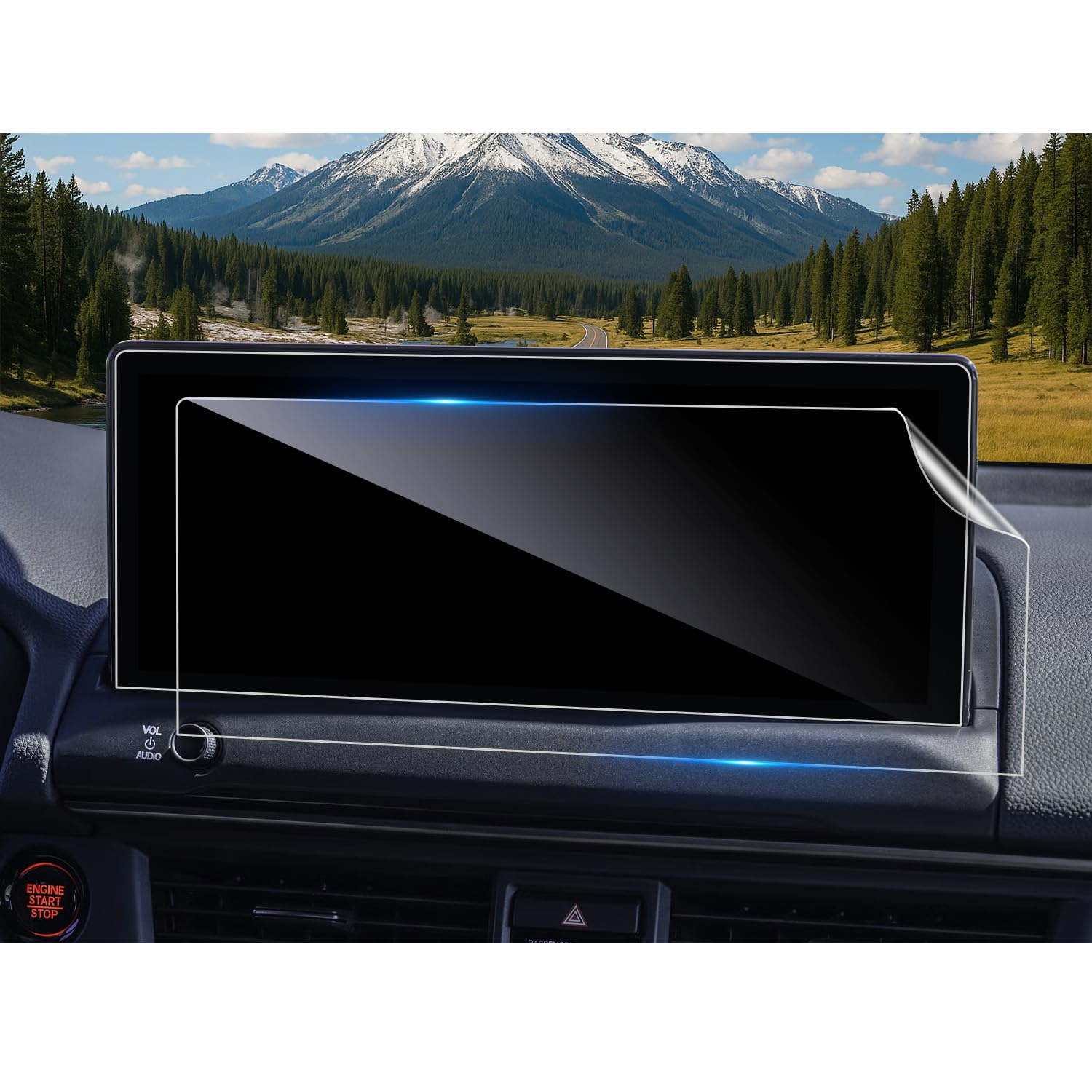 CDEFG 2Pcs for 2026 Honda Pilot Screen Protector 12.3-Inch