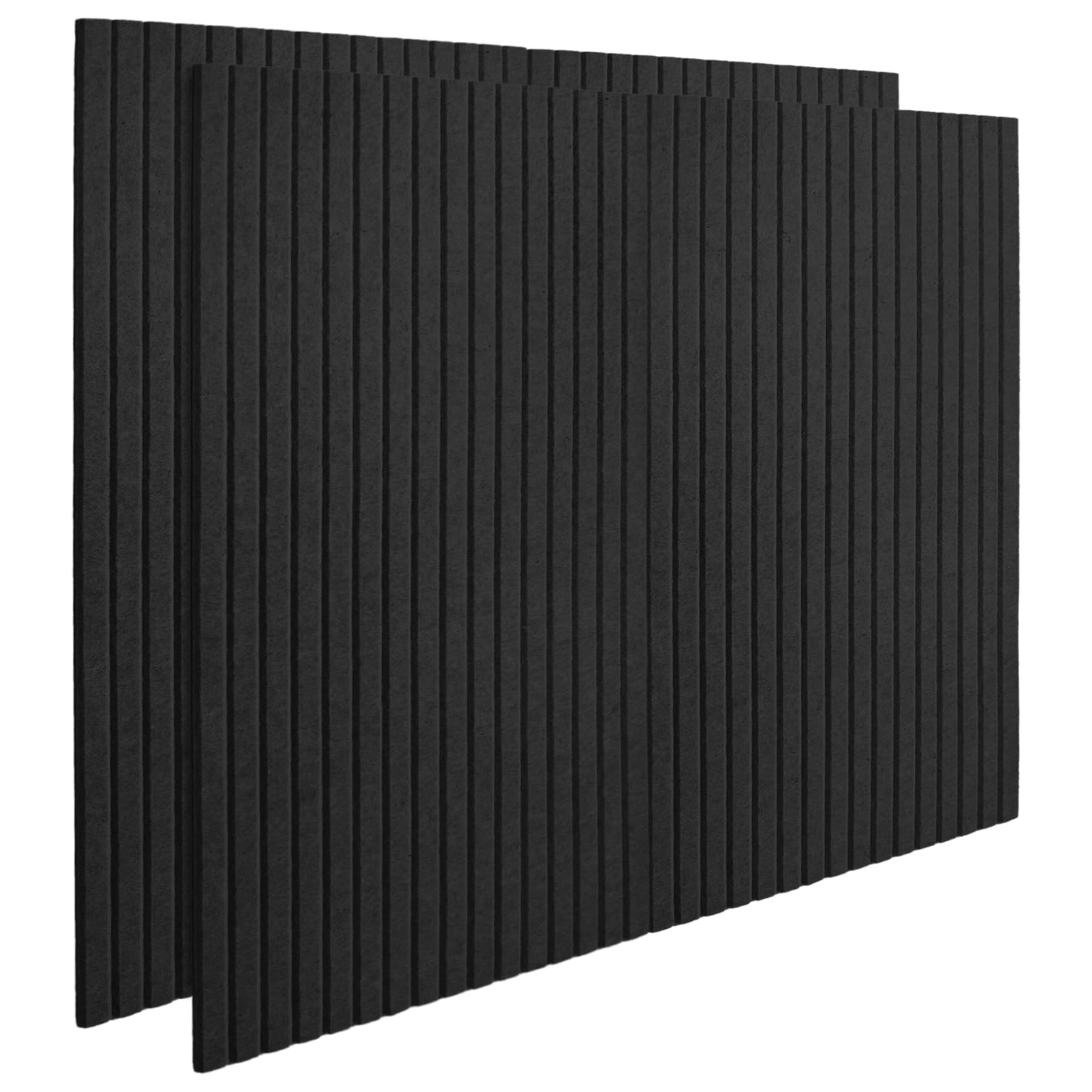 Whemyreat 2 Pcs Large Felt Bulletin Board, 90x120cm Versatile Cork Boards, Felt Wall Tiles with Pushpins, Black Pin Board, Self-Adhesive Photo Vision Boards Kit for Memo Photo Display Wall Home Decor