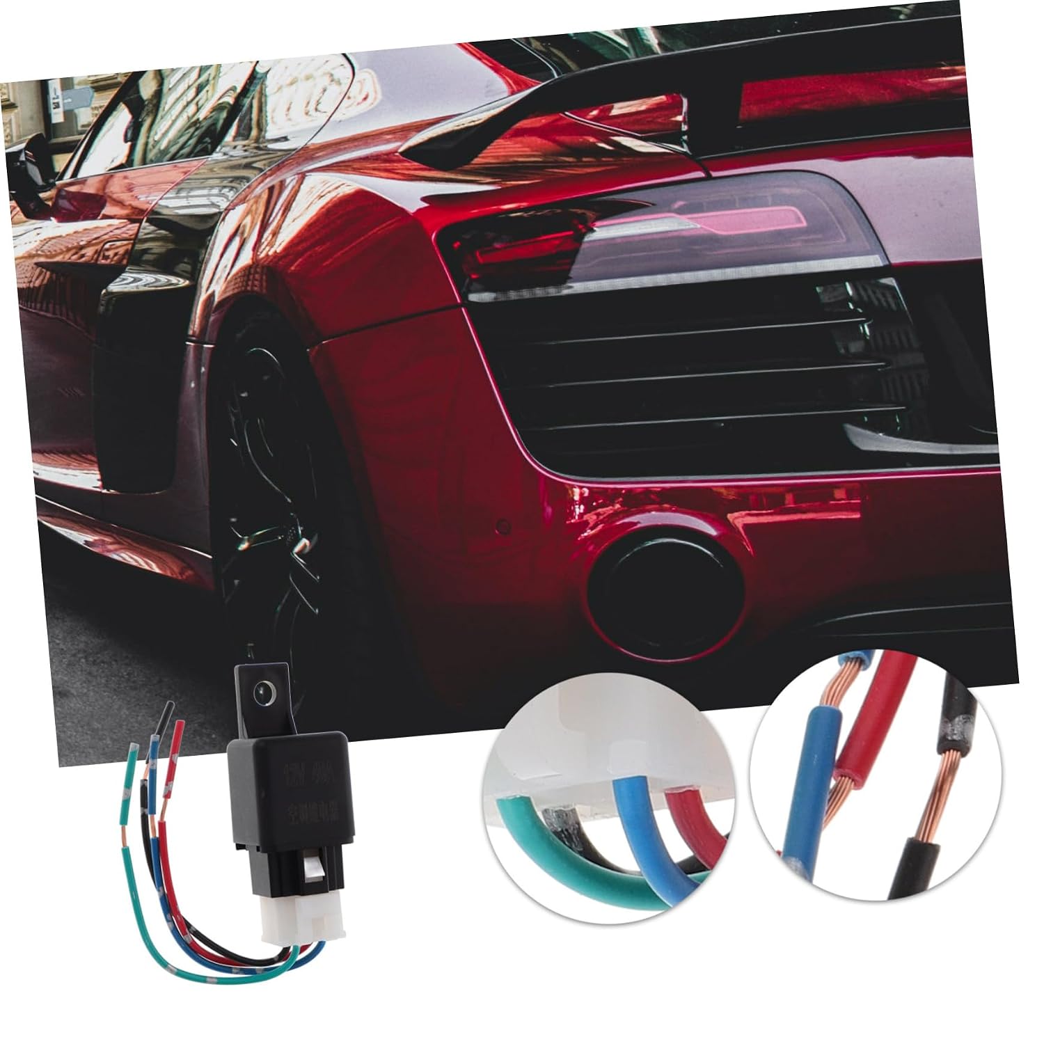 Cabilock Car Air Conditioning Relay Replacement Heavy Duty Relay for Automotive Systems Durable and Stable Performance Easy Installation for Various Car Models