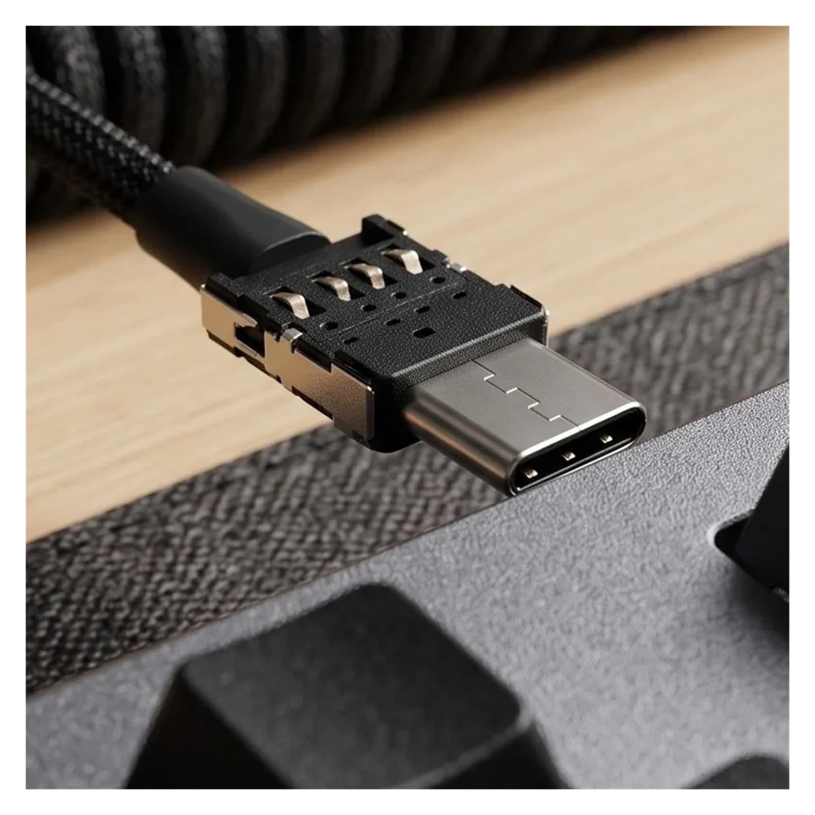 Adaptador OTG tipo C USB 2.0 conector hembra para MacBook Android (5 piezas)