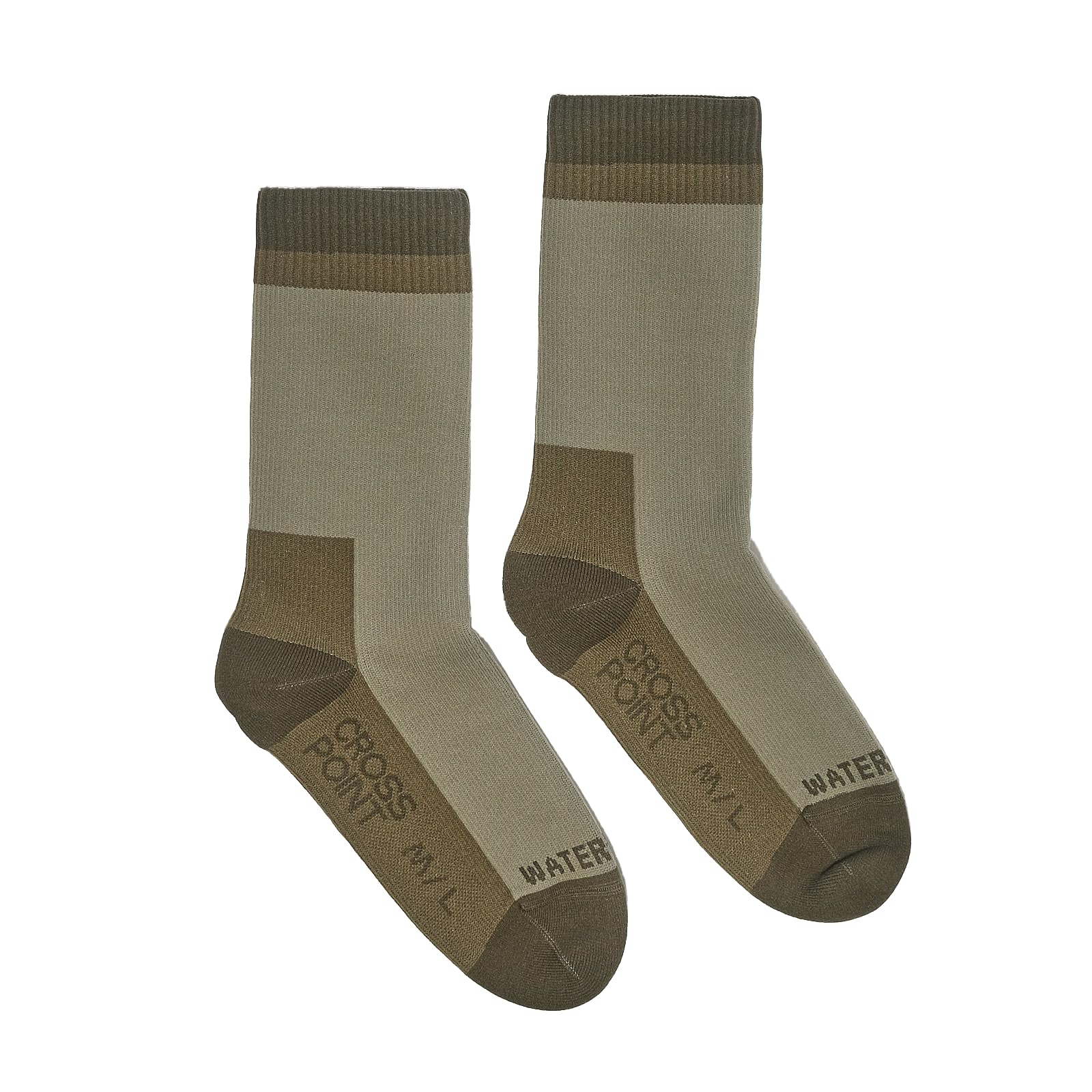 Showers Pass Cross Point Waterproof Mountain Socks - Breathable, Merino Wool, Mid-Calf, Cushioned Socks
