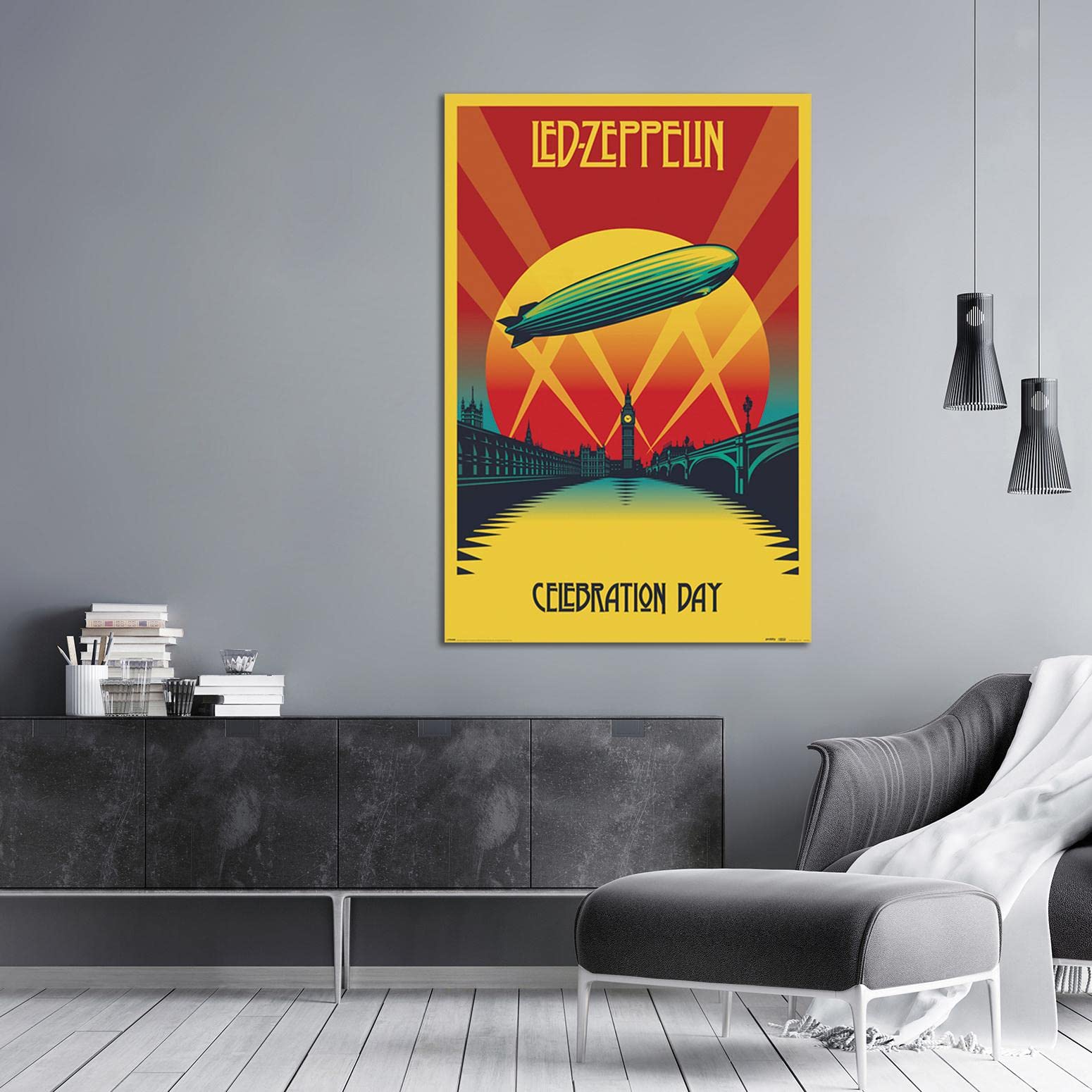 Close Up Led Zeppelin Poster Kutlama Günü (61 cm x 91,5 cm