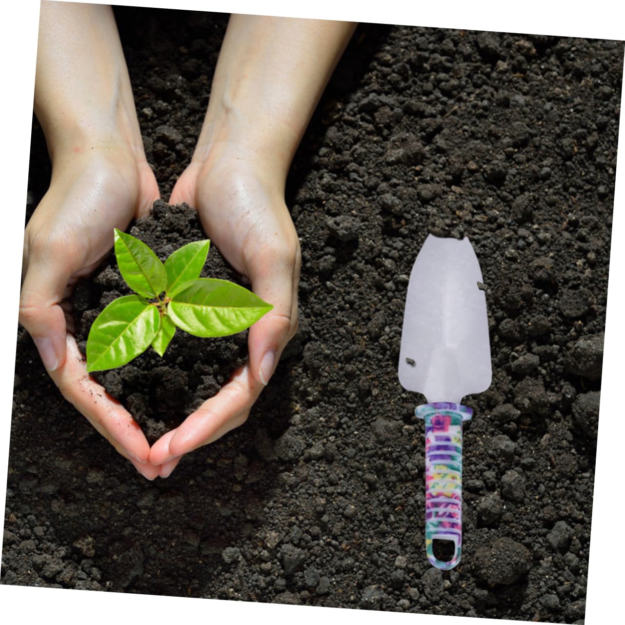 iplusmile 10piezas Herramientas De Jardinería De Rastrillo Tijera y Pala para Hombres y Mujeres Kit De Jardinería Resistente y Cuidado De Plantas
