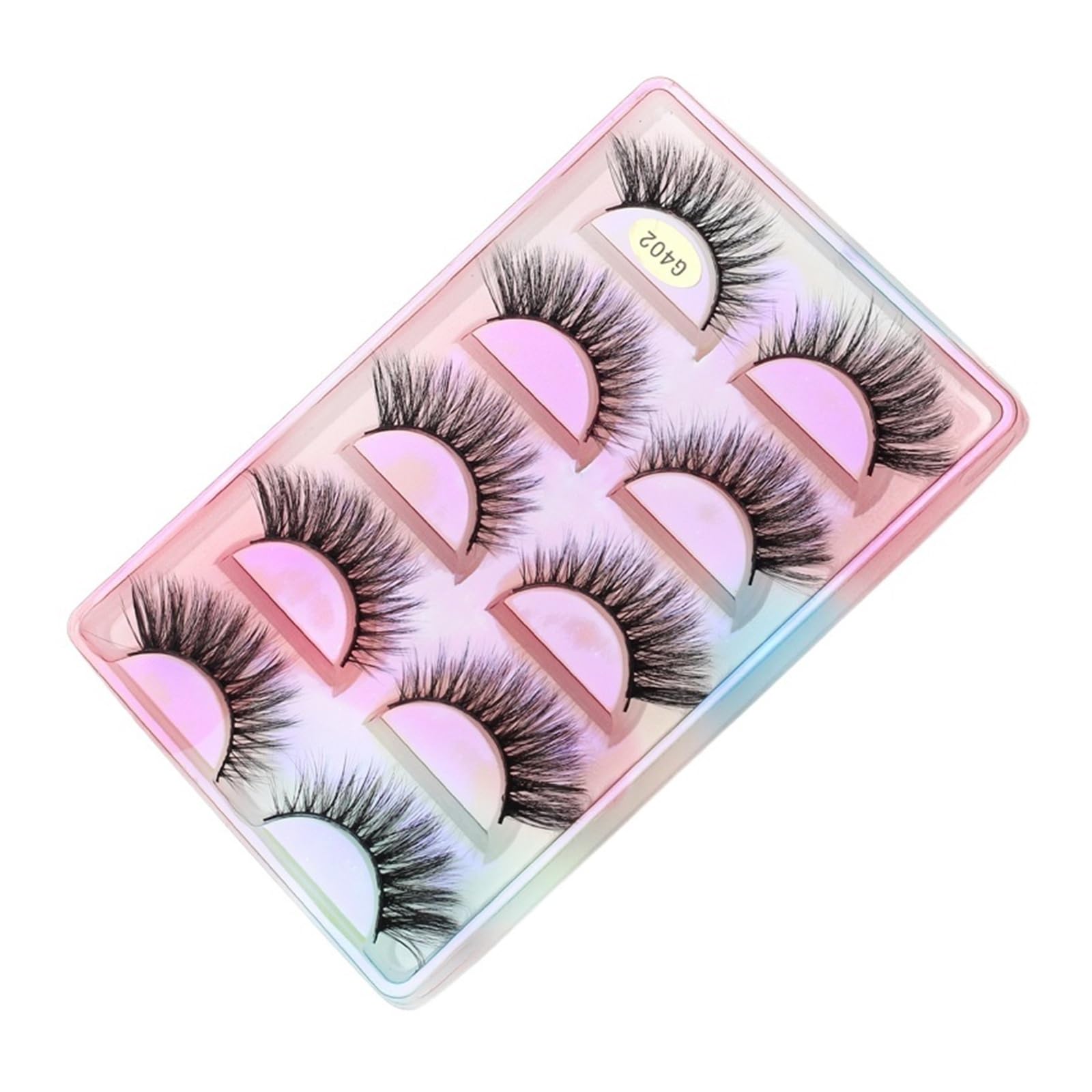 UAMOU 10 Styles 2 5 10 20 30 50 100 Boxes 3D Mink Lashes 5 Pairs Natural Individual