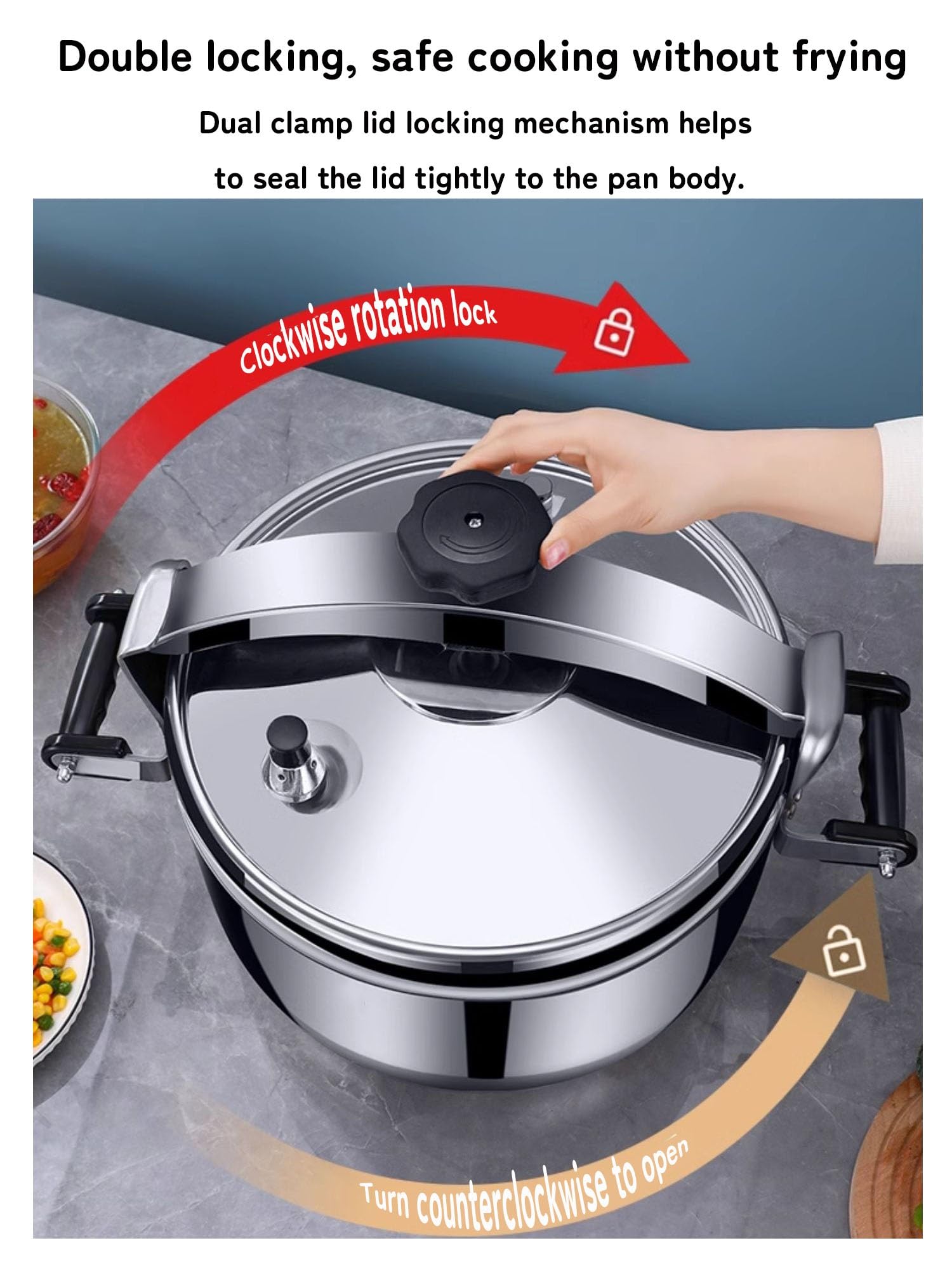 304ステンレス圧力鍋 4L 304ステンレス圧力鍋 4L Amazon.co.jp: ワンダーシェフ