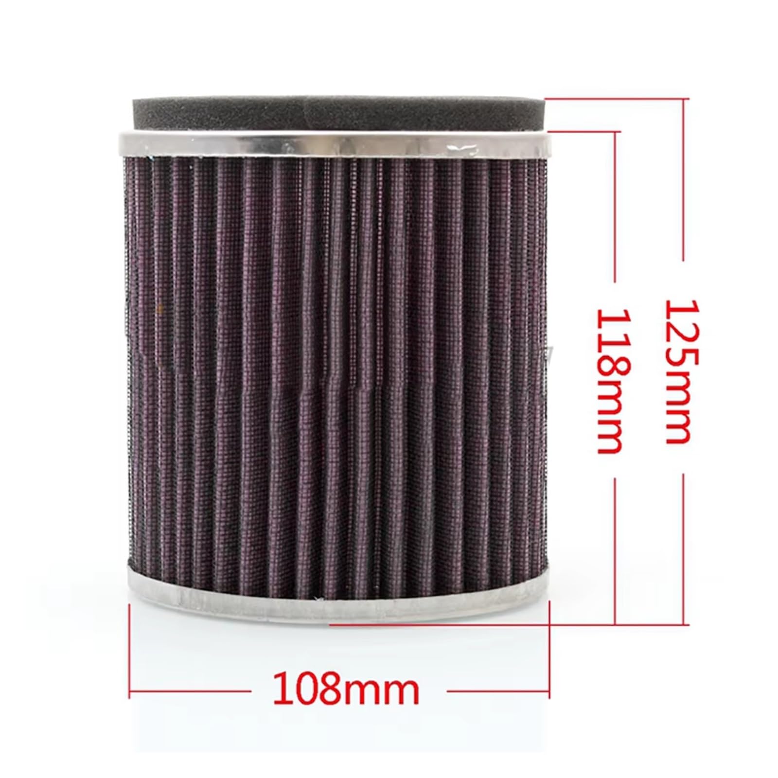 Filtro Aspirazione Aria Moto Per SYM Per SB300 | Motore sostitutivo per moto Elemento filtrante di aspirazione aria ad alto flusso da 300 cc