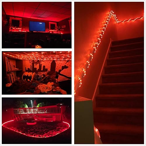 Miniatura 5 de Buyagn - Cuerda de luces LED de 100 pies