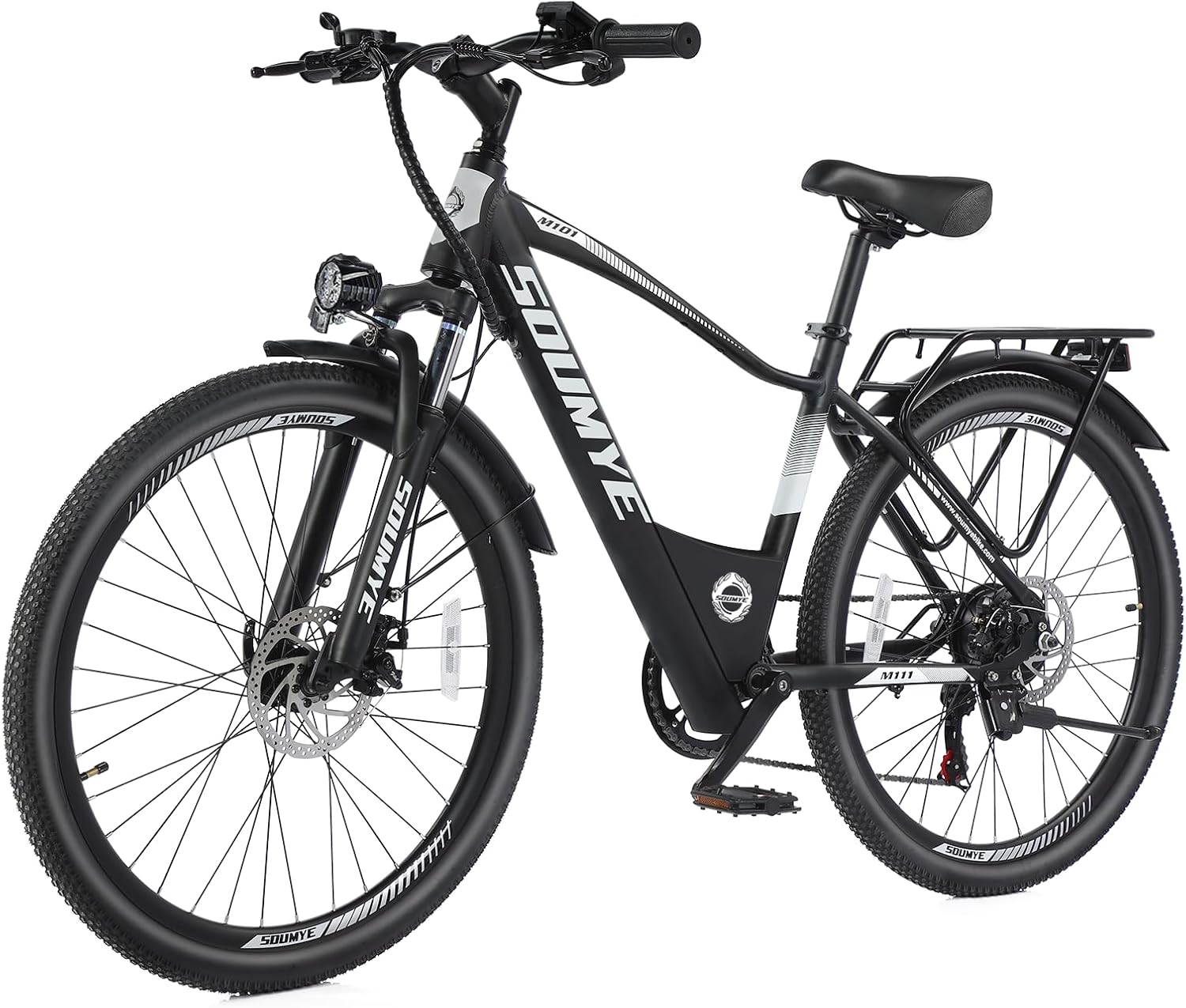 Electric Mountain Bike for Adults 26″ Step-Thru/Over Commuting Ebike for Men Women with Peak Power 540w, 360Wh Built-in Battery, LCD Display, 7 Gears & Front Shock Absorber Electric Mountain Bike for Adults 26″ Step-Thru/Over Commuting Ebike for Men Women with Peak Power 540w, 360Wh Built-in Battery, LCD Display, 7 Gears & Front Shock Absorber